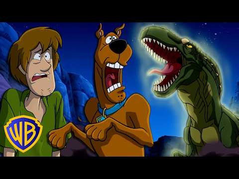 A Glowing Dinosaur?! 🦖✨ | Scooby-Doo! Legend of the Phantosaur | ‪@wbkids‬