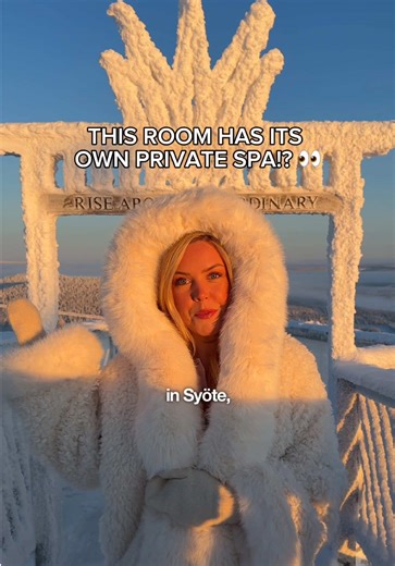 Luxurious Hotel Room with Spa in Finland