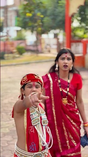 Why did Kanha become sad 😳 #trending #viral #krishna #dewasqueen #shorts