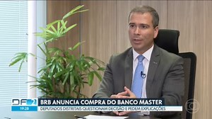 BRB anuncia compra do Banco Master