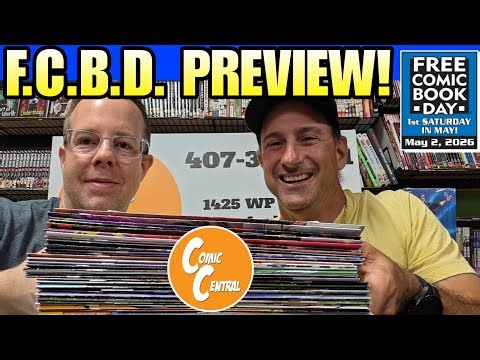 Comic Central Tour: Free Comic Book Day 2026 Preview! 