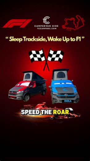 Live Trackside & Get FREE 2 Nights Hire | TC Campers Ltd - Campervan hire | Facebook