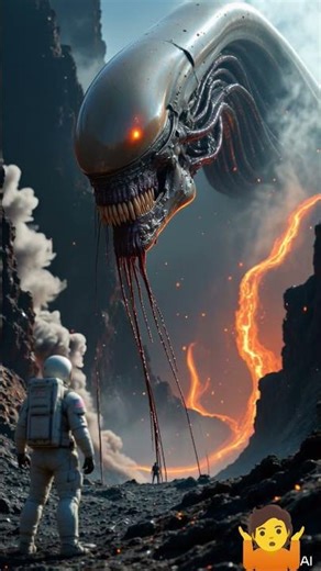 #shortvideo alien ka bhayanak action. 😧