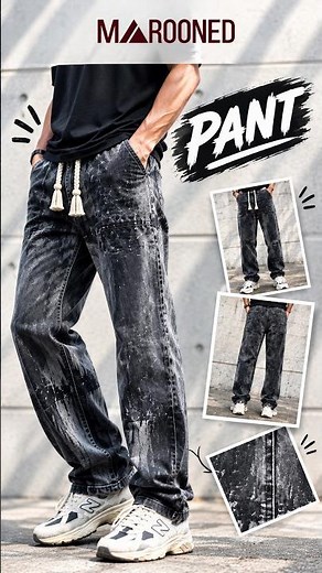 New Baggy Pants for Men | Best Streetwear in BD 🔥 Marooned