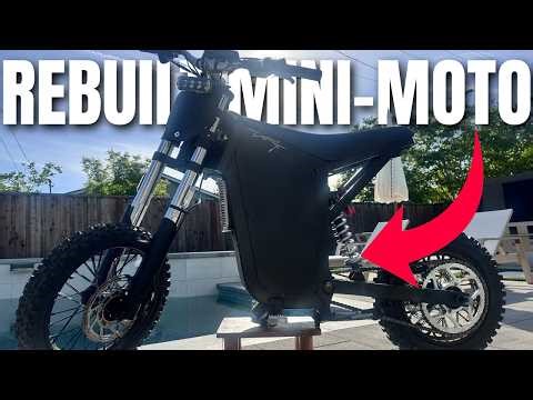 I REBUILT My Mini Moto!