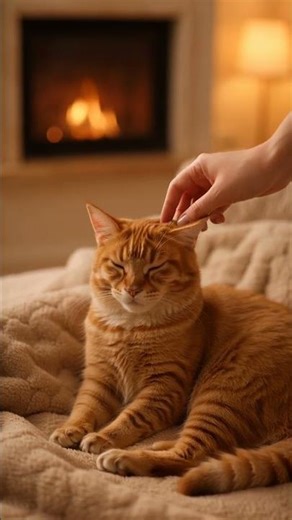 ASMR Loving Cat Petting – Ultra Calming 😻#cozy #cat #cutecat #Shorts