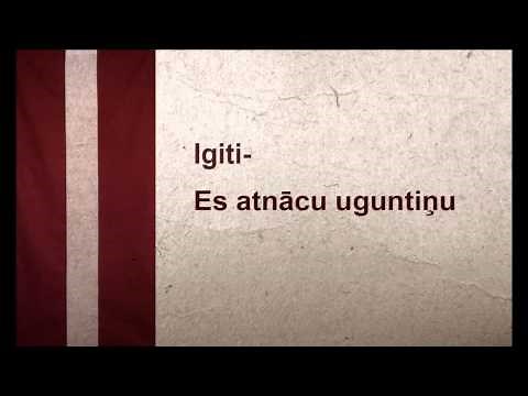 Igiti - Es atnācu uguntiņu