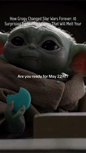 Are you ready for all the Star Wars cuteness overload May 22????