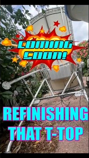 DIY Boston Whaler Montauk Boat T-Top Restoration / Update Under $40! What a difference!