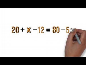 How to solve a 1st degree equation with one unknown ?