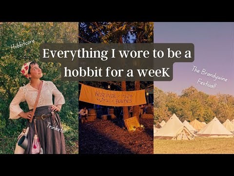 How to dress like a hobbit! || Everything I wore for a hobbit LARP