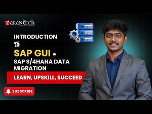 Introduction to SAP GUI in SAP S/4HANA Data Migration | ZaranTech