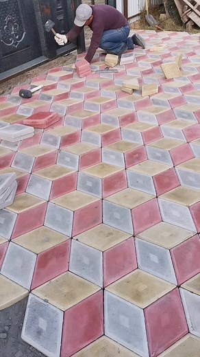 Laying Geometric Patterned Tiles: Step-by-Step Guide