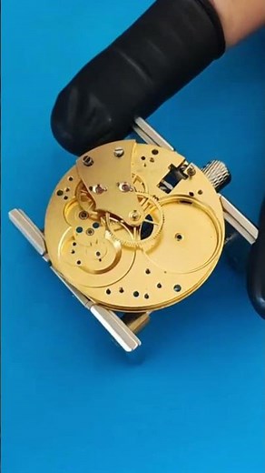 Disassembling a Pocket Watch to Bring It Back to Life