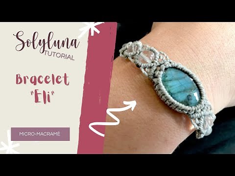 Tuto micro- macramé "Eli" : Faire un bracelet avec le point coco !