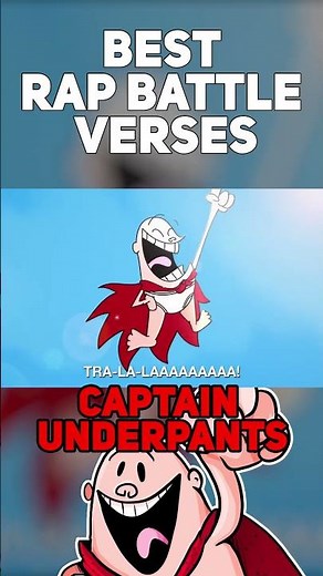 CAPTAIN UNDERPANTS! (BEST RAP BATTLE VERSES) #rapbattle #spongebob #squidward #captainunderpants