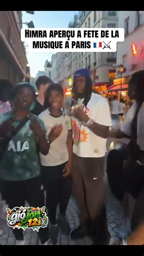 Himra à la fête de la musique à Paris – aperçu France