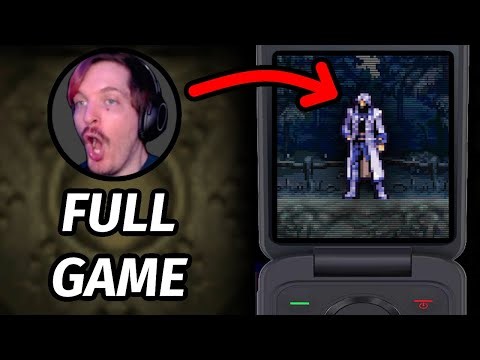 Castlevania Dawn of Sorrow JAVA Phone Port (full Playthrough)