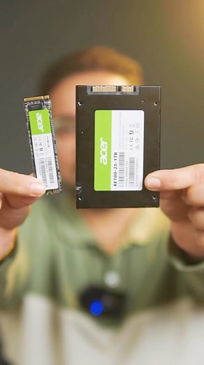 NVME vs Sata SSD🤔 #ssd #nvme #satassd #m2ssd | Tech Battle