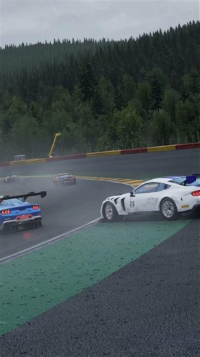 Not the fastest way to race.#simracing #assettocorsacompetizione #lowfuelmotorsport #lfm #drift