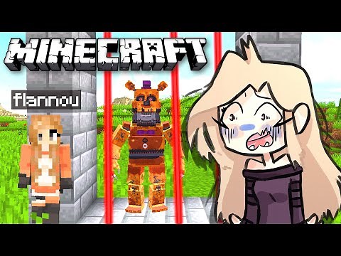ENFERMÉ dans une PRISON HAUTE SECURITÉ !! FLANNOU vs ANIMATRONICS EP 5 - Minecraft Survie FNAF FR