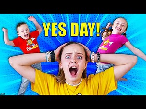 YES DAY! Jazzy CANT Say No! - Videos For Kids