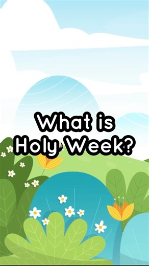 This Holy Week, let’s journey together as a family—telling the story of Jesus, praying together, and living out His love. #HolyWeektheKidsForChristWay #sharingthejoyofChrist | CFC Kids for Christ