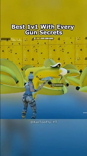 How To Get The Best Secrets In 1v1 With Every Gun 🤫 #fortnite #gaming #fortniteclips