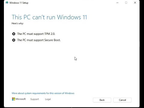 How to bypass TPM 2.0 and Secure Boot on windows 11 installation? Step by Step guide