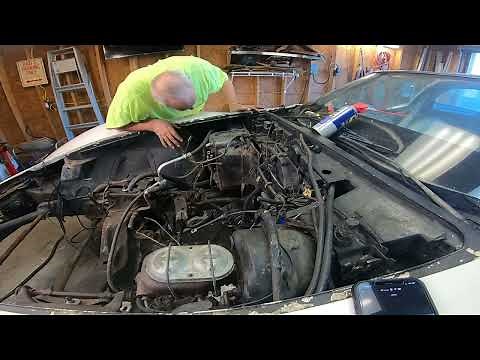 C3 Corvette Remove heater core part 3