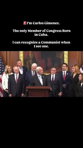 1.3M views · 97K reactions | I’m the only Member of Congress born in Cuba. I can recognize a Communist when I see one. Mamdani is a Marxist & we must fight that much harder to protect America from the Democrats’ socialist experiment. | Congressman Carlos A. Gimenez | Facebook
