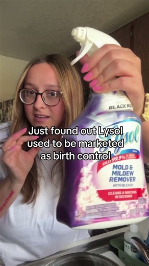 Lysol was marketed as what?!