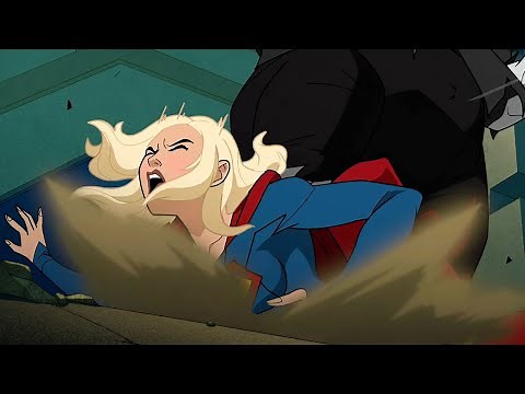 Supergirl gets beaten up by Solomon Grundy : Batman comes to Help | Legion of Super-Heroes (2023)