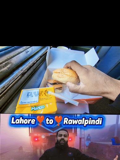 Delicious Train Meal Experience from Lahore to Rawalpindi