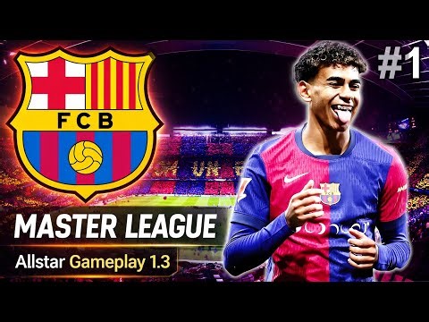 Football Life 2026 🔥 Barcelona Master League | Allstar 1.3 Gameplay Mod – Best Football Game Ever!