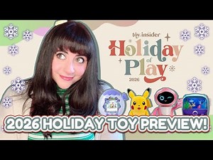 🎁 BEST Holiday Toys of 2026! | The Toy Insider’s Holiday of Play [VLOG] 🎄