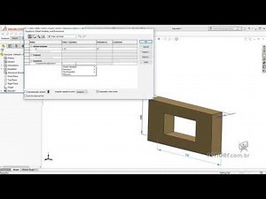 32 - Working with Equations | SolidWorks 2018 Part
