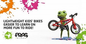 Frog Bikes - the lightweight kids' bike on Reels