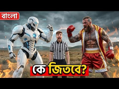 AI বনাম মানুষ: কে জিতবে শেষ লড়াই?? AI vs Human!Mr beast fan bangla.