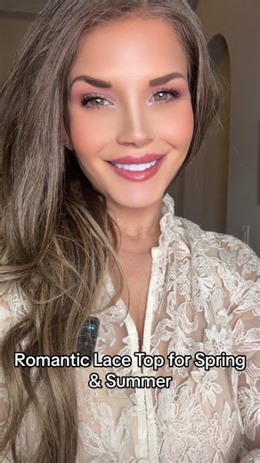 Romantic Lace Blouse for Spring & Summer
