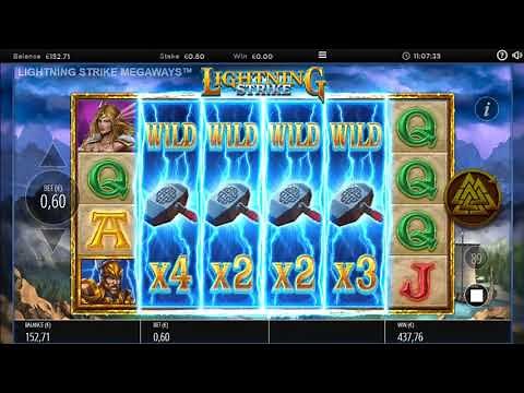 Lightning Strike Slot +1000x BET HUGE WIN!