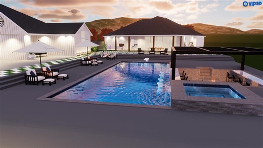 Using cutting-edge technology, our designers here at Premier Pools are able to turn your backyard fantasies into backyard realities. Why wait? Contact us for a free in-person consultation and witness your dreams come to life right before your eyes. | Premier Pools