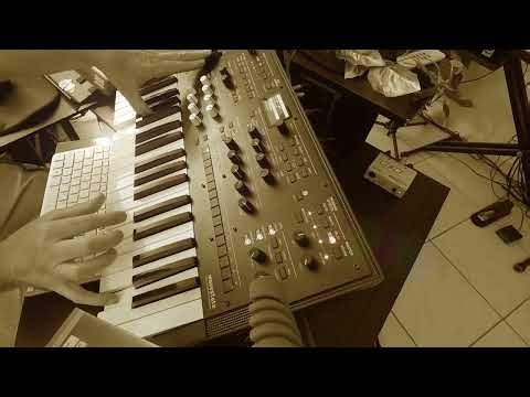 Korg Wavestate | No talking | Ambient custom sounds for 15:30 minutes