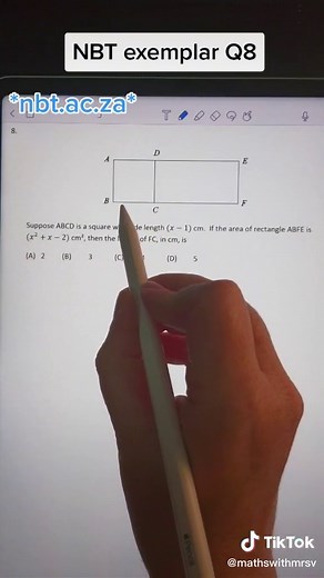 NBT exemplar Q8. nbt.ac.za. #mathhelp #grade12 #matric #nbt #fyp #math #maths