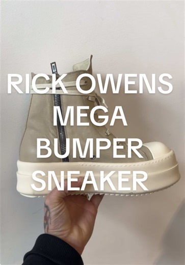 Rick Owens Mega Bumper Sneakers: Stylish and Durable