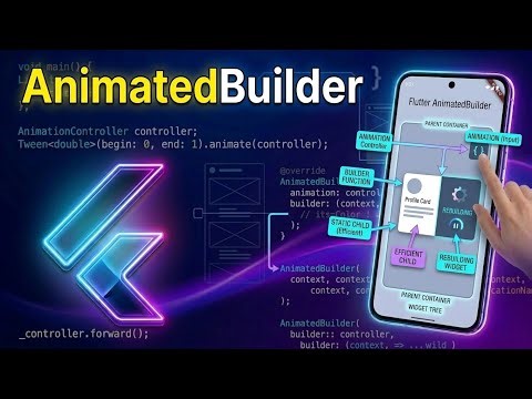 Flutter AnimatedBuilder Tutorial | Stop Wasting App Performance