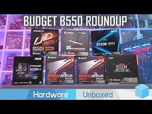 Affordable B550 VRM Thermal Performance, In Search of the Best Value Board