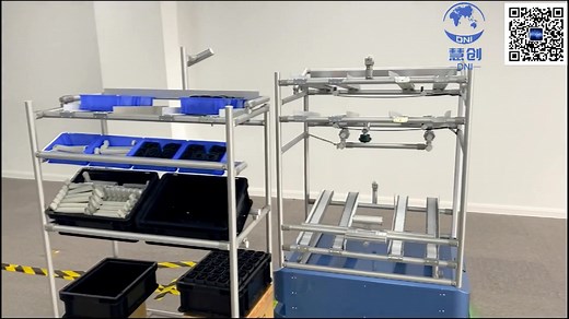 自动化遇见智能-精益生产物料AGV智能运输