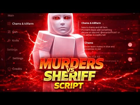 MURDERERS VS SHERIFFS SCRIPT 🔥 KILL ALL + SILENT AIM + AUTO FARM (NO KEY) BEST OP GUI | Mobile & PC