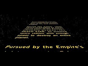 Star Wars (1977) Opening Crawl